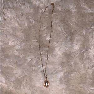 gold jewel necklace (fake)